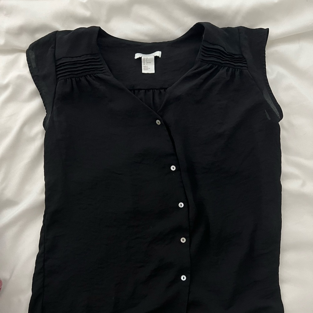 H&M black top (size 2)